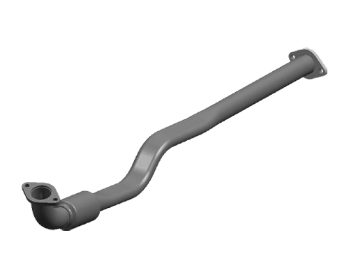 Глушник, передня частина на Mazda 2 (DY)