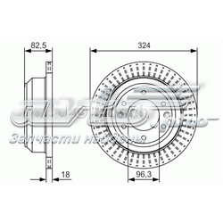 0986479U29 Bosch Дискові гальма
