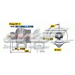 Генератор Bosch 0124525076 ціна, від 164.49 USD