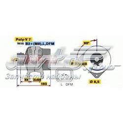 Генератор Bosch 0124525084 ціна, від 164.10 USD