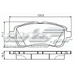 Гальмівні колодки Bosch 0986495108 ціна, від 23.60 USD