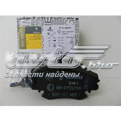 Гальмівні колодки Renault (RVI) 7711130071 ціна, від 22.16 USD