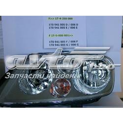 Фара ліва 1T0941005F VAG