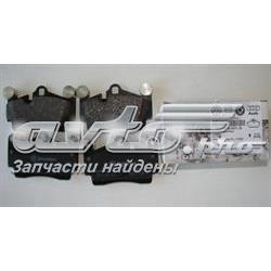 Задні гальмівні колодки 7L0698451B VAG