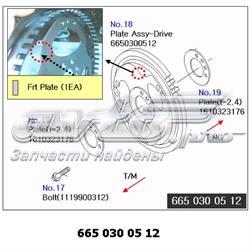 6650300512 Ssang Yong Ободок маховика