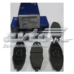 Тормозні колодки General Motors 96273708
