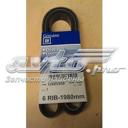 Ремінь генератора 12605208 General Motors