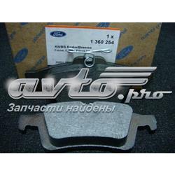 Задні гальмівні колодки 1360254 Ford