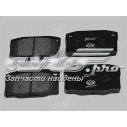 Передні тормозні колодки 96101972S General Motors