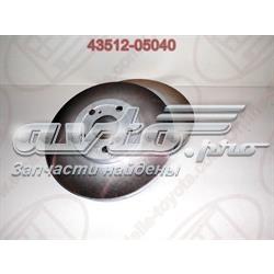 Диск переднього гальма Toyota 4351205040 ціна, від 44.55 USD