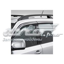 Дефлектор-обтікач (вітровики) на скло дверей, комплект 4 шт. Subaru Forester (S12, SH) (Субару Форестер)