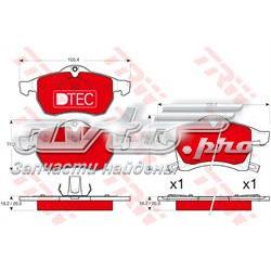Гальмівні колодки TRW GDB1350DTE ціна, від 22.53 USD
