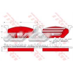 Тормозні колодки TRW GDB1984DTE