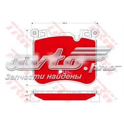 Купити GDB1826DTE TRW Колодки гальмівні передні, дискові