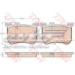 Гальмівні колодки TRW GDB2013 ціна, від 65.02 USD
