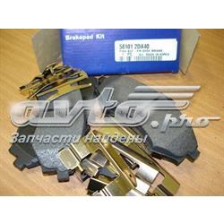 Гальмівні колодки Hyundai/Kia 581012DA40 ціна, від 18.22 USD
