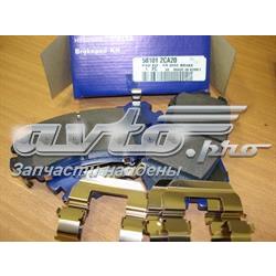 Передні тормозні колодки 581012CA20 Hyundai/Kia