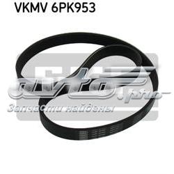 Ремінь генератора VKMV6PK953 SKF