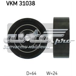 ролик приводного ременя, паразитний VKM31038 ролик приводного ременя, паразитний VKM31038