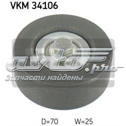 Ролик приводного ременя, паразитний VKM34106 SKF