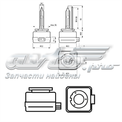 Ксенон Philips 85410C1 ціна, від 32.38 USD