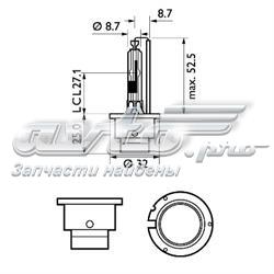 Лампочка ксеноновая 85126UBC1 Philips