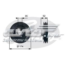 TVD1124 Gates Демпфер колінвалу