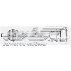 Вісь передня GKN-Spidan 24652 ціна, від 76.01 USD
