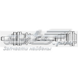 Купити 24306 GKN-Spidan Піввісь задня, права