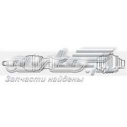 Піввісь права 24118 GKN-Spidan