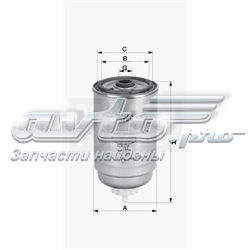 Фільтр тонкого очищення палива MAN WK84211 ціна, від 14.55 USD