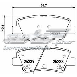 Купити P30067 Brembo Задні колодки
