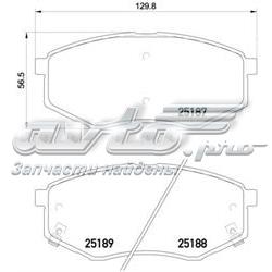 Передні тормозні колодки P30055 Brembo