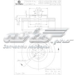 Гальмівні диски передні 09979810 Brembo