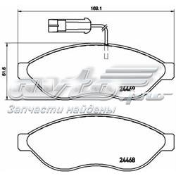 Передні тормозні колодки P23144 Brembo