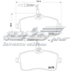 Тормозні колодки Brembo P61109