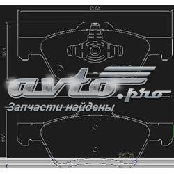 Тормозні колодки Brembo P24159