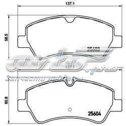 Купити P24160 Brembo Задні колодки