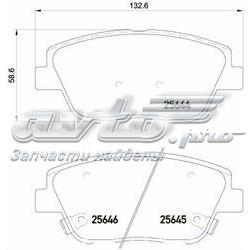 Колодки гальмівні передні, дискові P30066 Brembo