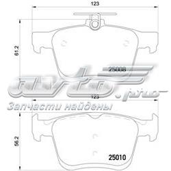 Задні гальмівні колодки P85125 Brembo
