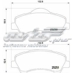 Гальмівні колодки Brembo P61113 ціна, від 33.27 USD