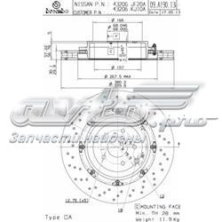 09A19013 Brembo Дискові гальма