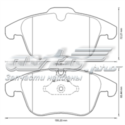 Гальмівні колодки Jurid/Bendix 573311J ціна, від 39.73 USD