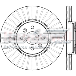 Купити 562410JC Jurid/Bendix Ротор гальмівний