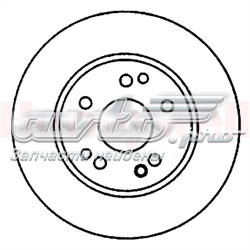 Купити 561330JC Jurid/Bendix Ротор гальмівний