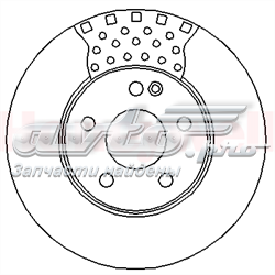 Купити 562314JC Jurid/Bendix Ротор гальмівний