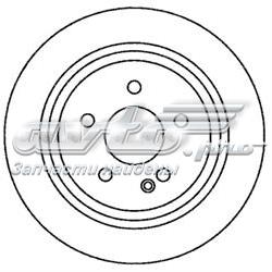 Задні дискові гальма Jurid/Bendix 562263JC ціна, від 32.17 USD