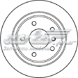 Задні дискові гальма Jurid/Bendix 562094JC ціна, від 38.17 USD