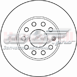 Купити 562235JC Jurid/Bendix Ротор гальмівний