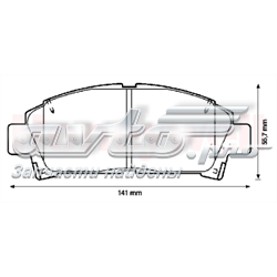 Гальмівні колодки Jurid/Bendix 572357J ціна, від 24.07 USD